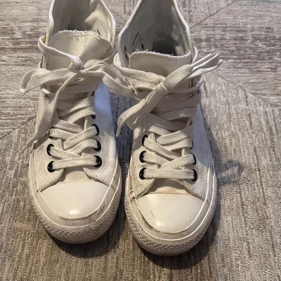 Darc Sport Walk 1 White High-Top Sneakers - Picture 2 of 6